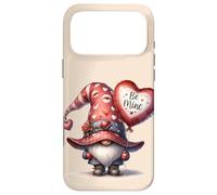 Carcasa para iPhone 17 Pro MAX Heart GNOME Love Be Mine Balloon For Women Cute Valentine