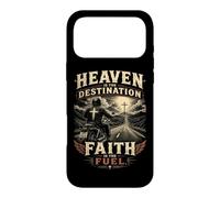 Carcasa para iPhone 17 Pro MAX Heaven is The Destination, Faith is The Fuel - Motorcycle