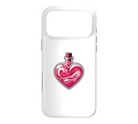 Carcasa para iPhone 17 Pro MAX Hechizo De Amor San Valentín Rojo Rosa Poción Pareja Hechizo