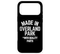 Carcasa para iPhone 17 Pro MAX Hecho en Overland Park Funny Lema Nacido en Overland Park