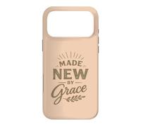 Carcasa para iPhone 17 Pro MAX Hecho por Grace Christian Faith Bible Versos bendecidos Jesús