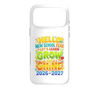 Carcasa para iPhone 17 Pro MAX Hello New School Year Let's Learn Back to School