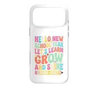 Carcasa para iPhone 17 Pro MAX Hello New School Year Let's Learn Back to School 2026