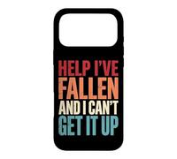 Carcasa para iPhone 17 Pro MAX Help I've Fallen and I Can't Get It Up Envejecimiento
