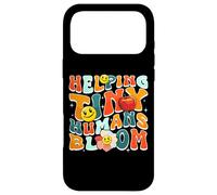 Carcasa para iPhone 17 Pro MAX Helping Tiny Humans Bloom Retro Colorful Teacher Design