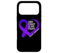 Carcasa para iPhone 17 Pro MAX Her Fight Is My Fight Epilepsy Awareness Month 2026