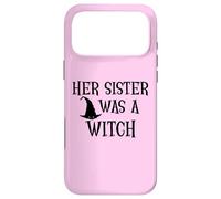 Carcasa para iPhone 17 Pro MAX Her Sister Was a Witch Bro My Sister's a Witch Sister Witchy