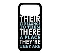 Carcasa para iPhone 17 Pro MAX Her There Are - Inglés Gramática