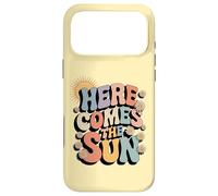 Carcasa para iPhone 17 Pro MAX Here Comes The Sun Retro Flower Spring Happy Summer