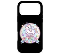 Carcasa para iPhone 17 Pro MAX Hermana Mayor de Only Child 2026, Unicornio, arcoíris, Lindo