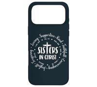 Carcasa para iPhone 17 Pro MAX Hermanas en Cristo Amantes Mujeres Cristianas Amables de Apoyo