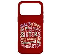 Carcasa para iPhone 17 Pro MAX Hermanas Side by Side Sisters Forever Connected Siblings Love Family