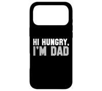 Carcasa para iPhone 17 Pro MAX Hi Hungry, I'm Dad tee for Men Dad Broma