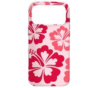 Carcasa para iPhone 17 Pro MAX Hibiscus Flower Beach Hawaiian Exotic Floral Surf Vibe Red