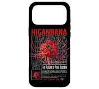 Carcasa para iPhone 17 Pro MAX Higanbana o Lirio Araña Rojo en Retro Grunge Anime Estética