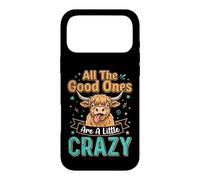 Carcasa para iPhone 17 Pro MAX Highland Cow All Good Ones Crazy Funny Dichos