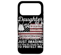 Carcasa para iPhone 17 Pro MAX Hija de un Veterano Mi papá arriesgó su Vida para Salvar a Strange