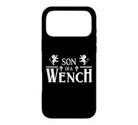 Carcasa para iPhone 17 Pro MAX Hijo de una moza Caballeros Medievales REN Faire Jousting Divertido