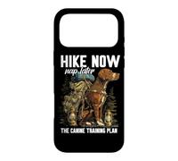 Carcasa para iPhone 17 Pro MAX Hike Now NAP Later The Canine Training Plan