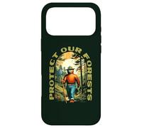 Carcasa para iPhone 17 Pro MAX Hiking Smokey Bear Protect Our Forests Vintage