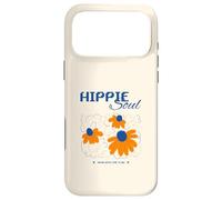Carcasa para iPhone 17 Pro MAX Hippie Soul - Grow with The Flow (gráfico de Flores)