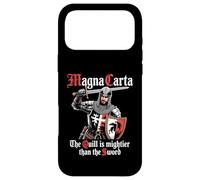 Carcasa para iPhone 17 Pro MAX Historia Medieval Carta Magna Parlamento Y Derechos Civiles