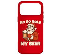 Carcasa para iPhone 17 Pro MAX Ho Ho Hold My Drink Funny Santa Drinking Christmas Costume