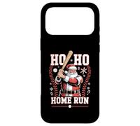 Carcasa para iPhone 17 Pro MAX Ho Ho Home Run Béisbol Navidad Divertido Vacaciones Deportes Santa