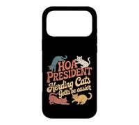 Carcasa para iPhone 17 Pro MAX HOA President Herding Cats Gotta Be Easier |-