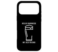 Carcasa para iPhone 17 Pro MAX Hola Oscuridad Mi Viejo Amigo Irish Stout Porter