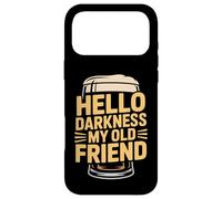 Carcasa para iPhone 17 Pro MAX Hola Oscuridad Mi Viejo Amigo Stout Beer Lover