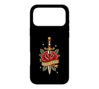 Carcasa para iPhone 17 Pro MAX Hold Fast Dagger Rose Traditional Tattoo Flash Old Ink