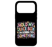 Carcasa para iPhone 17 Pro MAX Hold My Juice Box I'm Gonna Try Something -