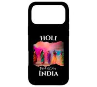 Carcasa para iPhone 17 Pro MAX Holi Festival India Recuerdo Turístico Mumbai Delhi Kerala Goa