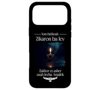 Carcasa para iPhone 17 Pro MAX Holocaust Rembr Memorial Day, Yom HaShoah, Zikaron ba Lev