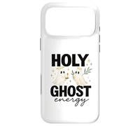 Carcasa para iPhone 17 Pro MAX Holy Ghost Energy Cute Halo Ghosts Christian Halloween