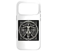 Carcasa para iPhone 17 Pro MAX Hombre de Vitruvio Leonard de Vinci