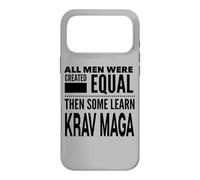 Carcasa para iPhone 17 Pro MAX Hombres APRENDEN Krav Maga Declaración de Luchador de autodefensa de Israel