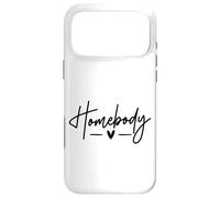 Carcasa para iPhone 17 Pro MAX Homebody Heart Warm Comfort Chic Texto