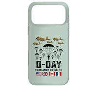 Carcasa para iPhone 17 Pro MAX Homenaje a los Veteranos de paracaidistas de Normandía del 82 Aniversario del Día D