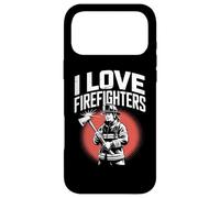 Carcasa para iPhone 17 Pro MAX Homenaje heroico al Bombero I Love Firefighters