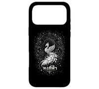 Carcasa para iPhone 17 Pro MAX Hong FA Celestial fénix en un diseño Vintage de los años 90