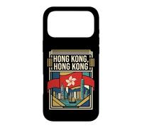 Carcasa para iPhone 17 Pro MAX Hong Kong Bandera Skyline Vintage Travel Art