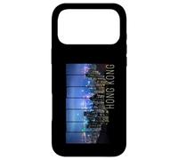 Carcasa para iPhone 17 Pro MAX Hong Kong Islandia Skyline Retro Panorama Recuerdo