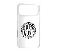 Carcasa para iPhone 17 Pro MAX Hope is Alive - Cita inspiradora de fe Cristiana