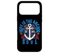 Carcasa para iPhone 17 Pro MAX Hope Is The Anchor of My Soul 50s Inspiración Motivación