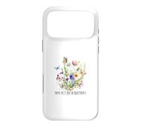 Carcasa para iPhone 17 Pro MAX Hora de ser una Mariposa Sereno jardín Naturaleza Escena