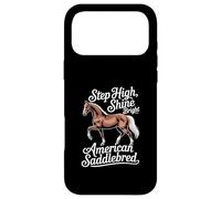 Carcasa para iPhone 17 Pro MAX Horse American Saddlebred Step High, Brilla