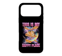 Carcasa para iPhone 17 Pro MAX Hot Dog Meme Cat My Happy Place Bootleg Glizzy Hot Dog