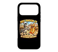 Carcasa para iPhone 17 Pro MAX Hot Doggin It Oatman Arizona Divertido